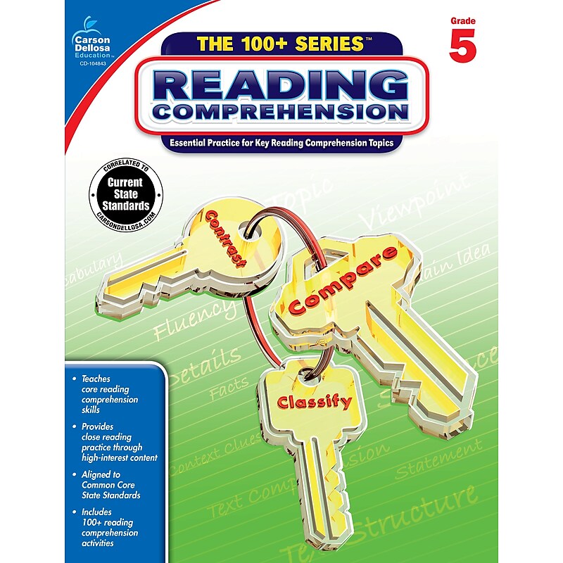 Carson-Dellosa Reading Comprehension Workbook for Grade 5 image 1