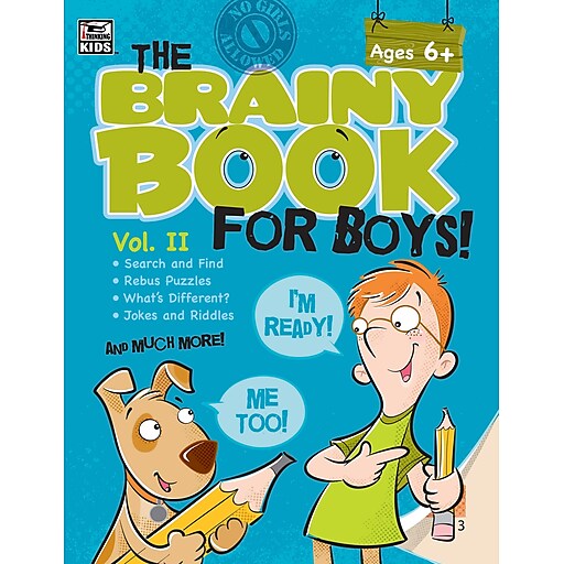 Thinking Kids Brainy Book For Boys Volume 2 Staples