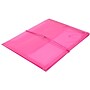 JAM Paper Standard Plastic Document File, 1 Pocket, Letter, Fuchsia Pink, 12/Pack (218E25FUB)~#|#~m002168380_sc7