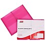 JAM Paper Standard Plastic Document File, Letter, Fuchsia Pink (218E25FU)~#|#~m002168382_sc7