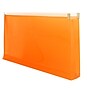 JAM Paper Expanding Wallet with Zipper Closure, Letter, Orange, 12/Pack (921Z1OR)~#|#~m002168877_sc7
