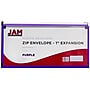 JAM Paper Expanding Wallet with Zipper Closure, Letter, Purple, 12/Pack (921Z1PU)~#|#~m002168883_sc7
