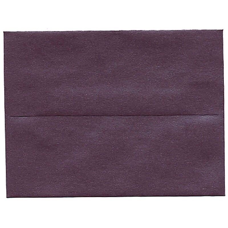 JAM Paper A2 Metallic Invitation Envelopes, 4.375 x 5.75, Stardream Ruby Purple, Bulk 250/Box (GCST604H) image 1