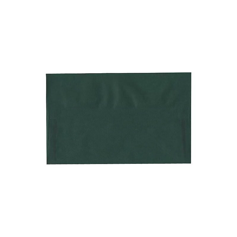 JAM Paper A10 Translucent Vellum Invitation Envelopes, 6 x 9.5, Racing Green, Bulk 250/Box (PACV863H) image 1