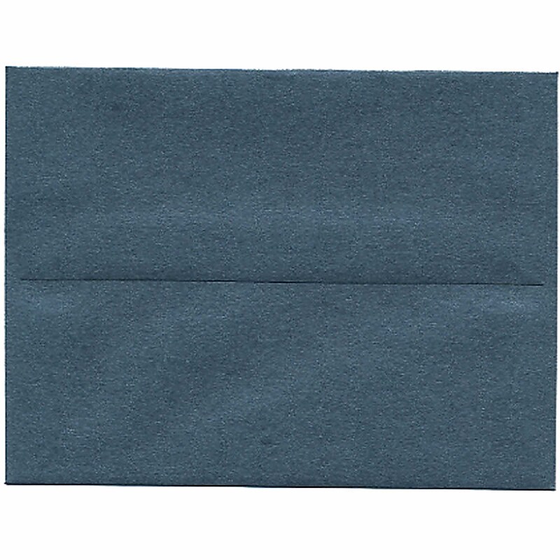 JAM Paper A2 Metallic Invitation Envelopes, 4.375 x 5.75, Stardream Malachite Deep Green, 50/Pack (V018258I) image 1