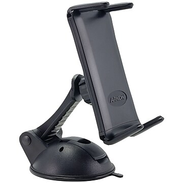 Arkon® SM678 Slim-Grip® Ultra Sticky Suction Windshield Car Mount For 7" - 8" Tablets, Black
