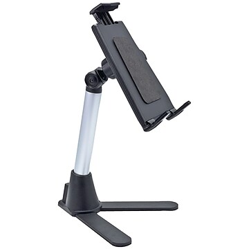 Arkon® TAB-STAND2 10" Universal Table Stand With Quick Release Holder For iPad/iPad Mini, Black