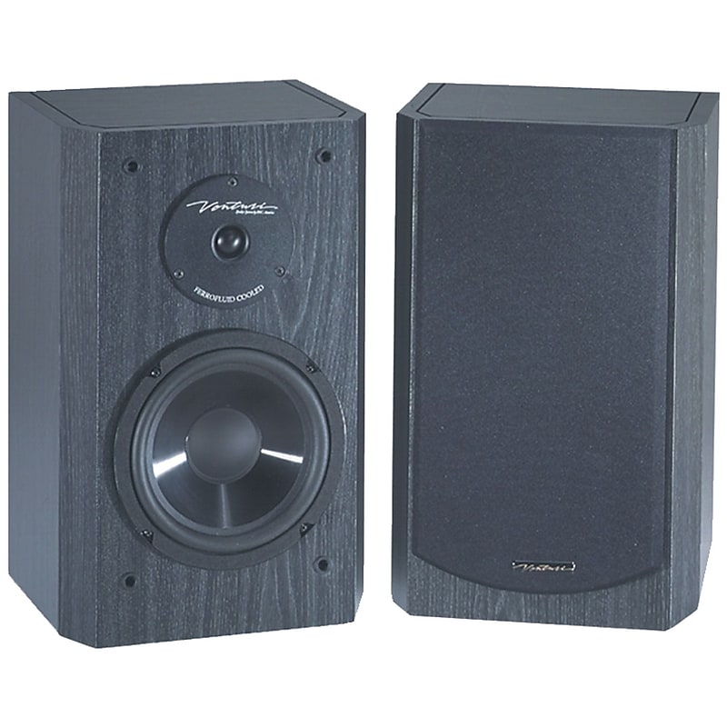 BIC America™ Venturi 6 1/2" 2-Way Bookshelf Speaker, 175 W, Black image 1