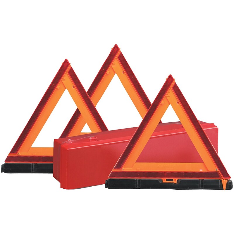 Sate-Lite Early-Warning Triangle Triple Kit image 1