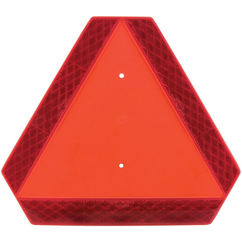 Sate-Lite Slow-Moving Vehicle Triangle, 14" x 16" image 1