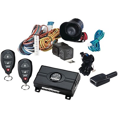 Python Car Security 3105p Python 3105p 1-way Security System