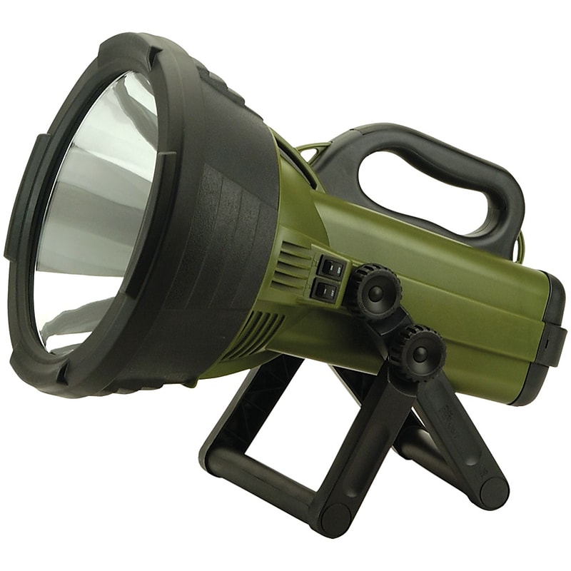 GSM Cyclops Thor X Colossus Halogen Rechargeable Spotlight, 18000000cd, 130W, Green image 1