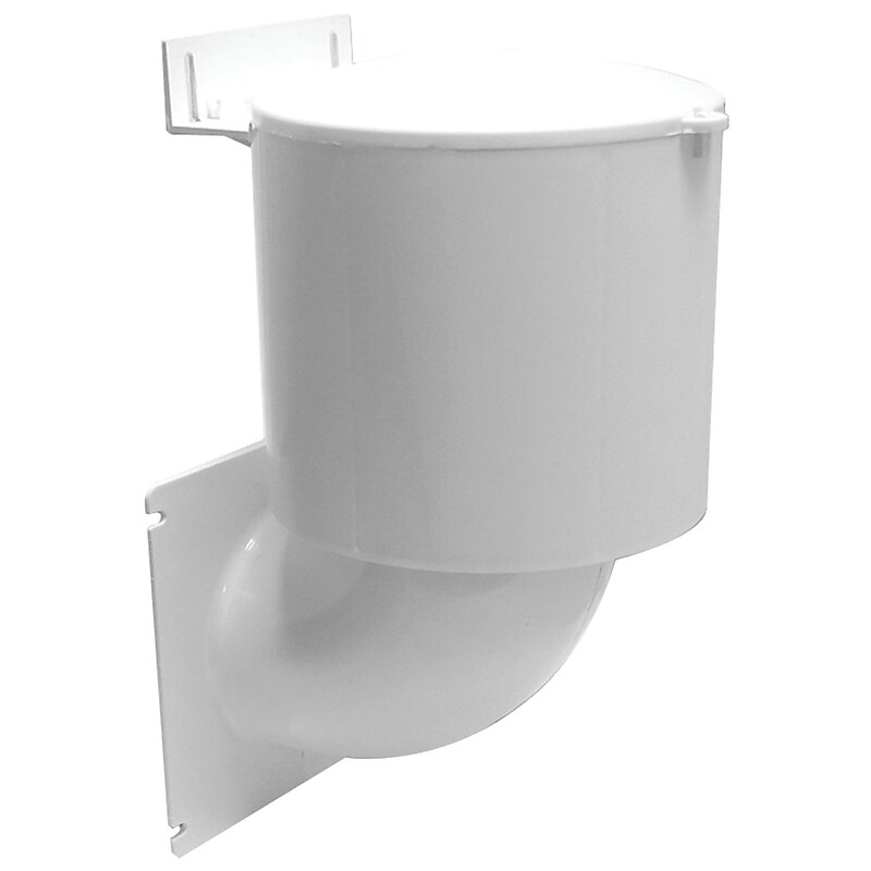 Lambro Dryer-Vent Seal, White, 4" (289W) image 1