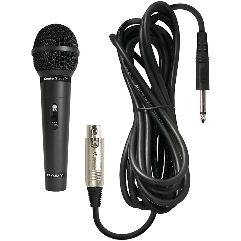 Nady CenterStage MSC3 Professional Quality Microphone Kit, Black (NDYCSMSC3) image 1