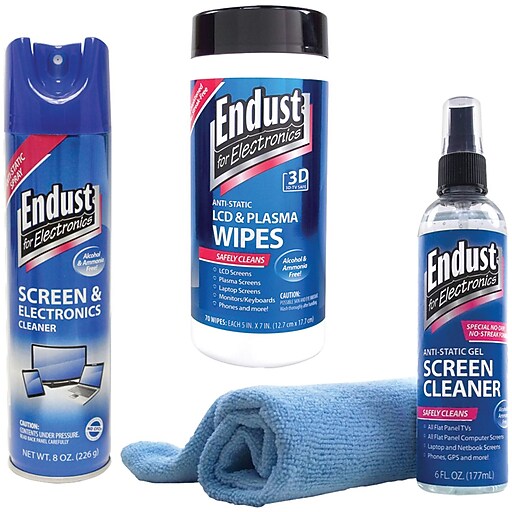 Endust® Cleaning Kit With Screen Cleaner And Microfiber Towel at Staples