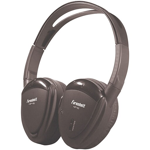 Power Acoustik Wireless Stereo Headphones (HP11S) at Staples