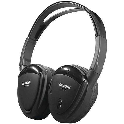 Power Acoustik Wireless Stereo Headphones (HP12s) at Staples
