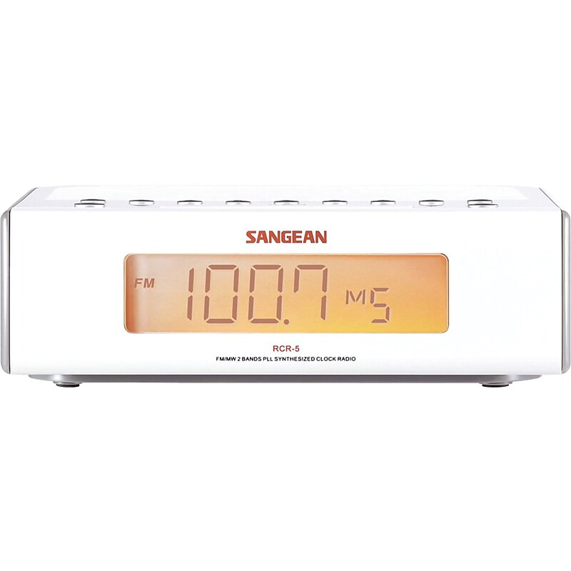 Sangean RCR-5 AM/FM Digital Tuning Clock Radio (SNGRCR5) image 1