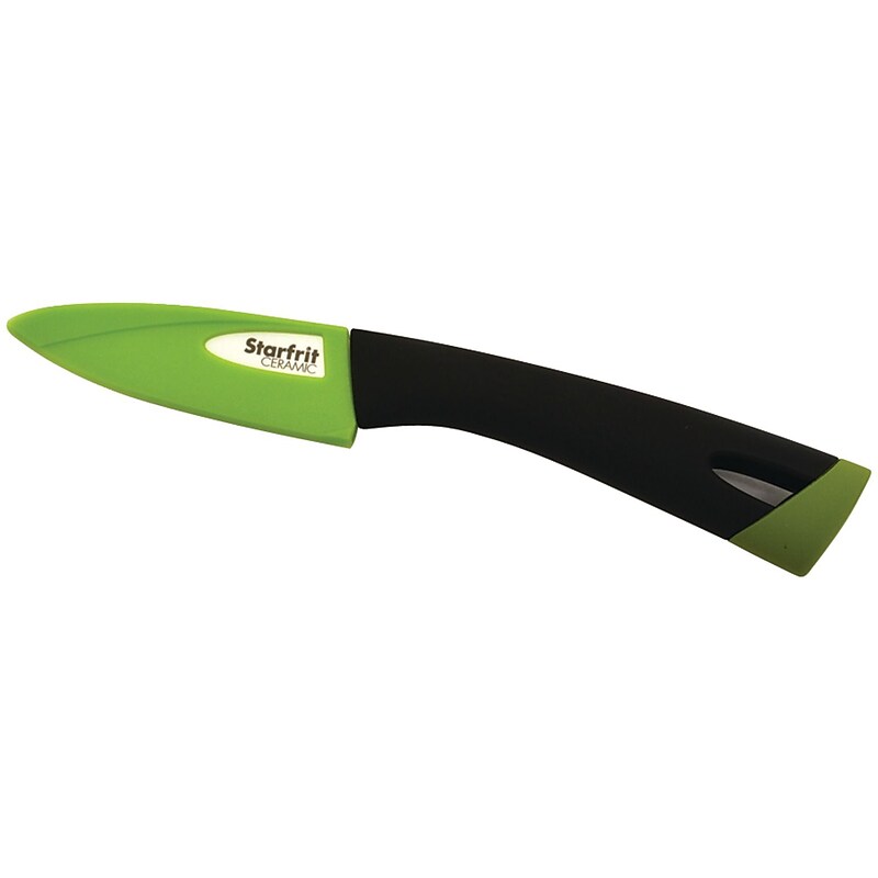 Starfrit 3" Ceramic Paring Knife, Green image 1