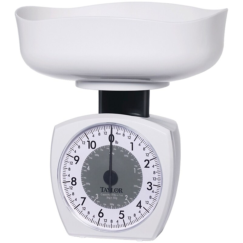 Taylor 11 lbs. Mechanical Kitchen Scale (TAP3842) image 1