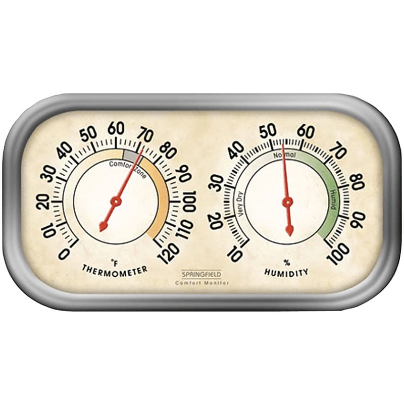 Springfield Indoor Thermometer With Humidity Meter (TAP901131) image 1