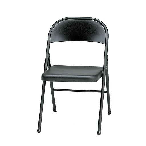 Shop Staples For Sudden Comfort Steel Folding Chair Black Lace