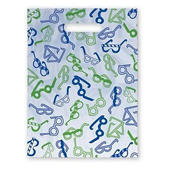 Large Scatter-Print Supply Bags, Colorful Frames