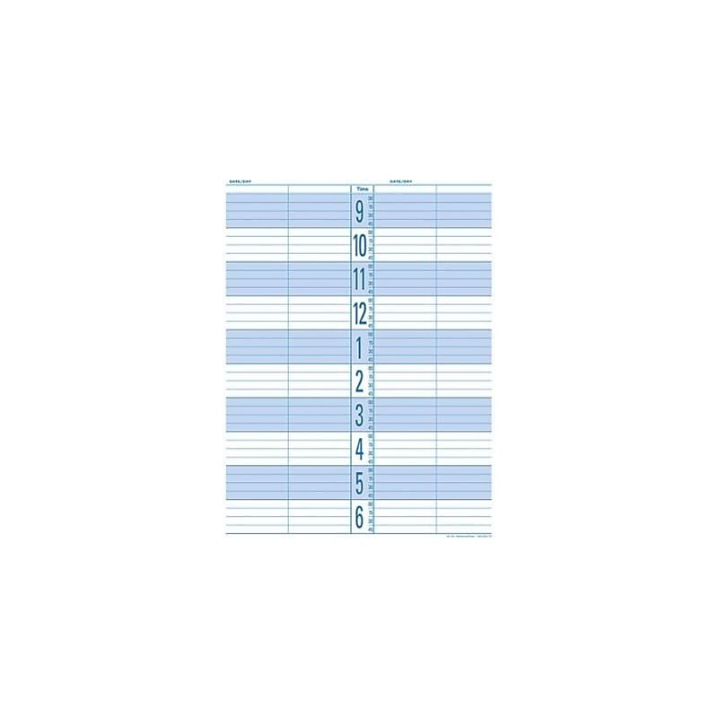 Medical Arts Press Undated Appointment Book Refills, 9am-7pm, 15 Minute Intervals image 1