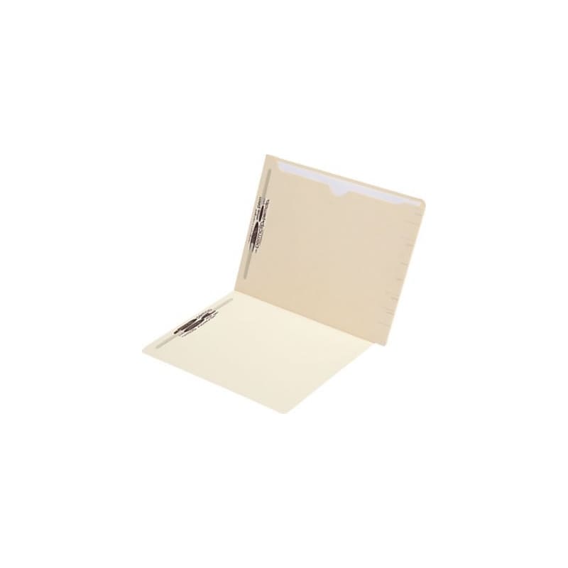 Medical Arts Press® Confidential End-Tab Folders, Full Back Pocket, 1 Pocket, 50/Box image 1