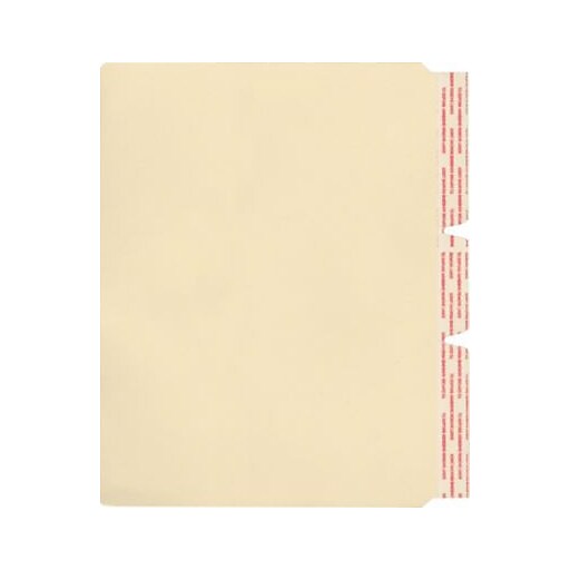 Medical Arts Press File Folder Dividers, Standard SideFlap, 100/Box