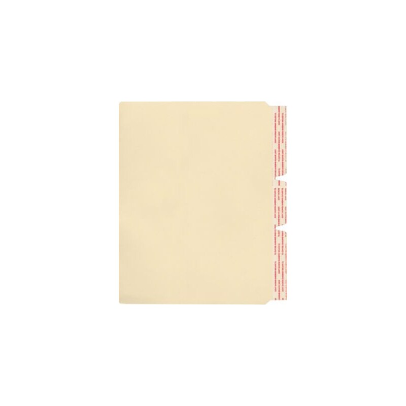 Medical Arts Press File Folder Dividers, Standard Side-Flap, 100/Box (31400) image 1