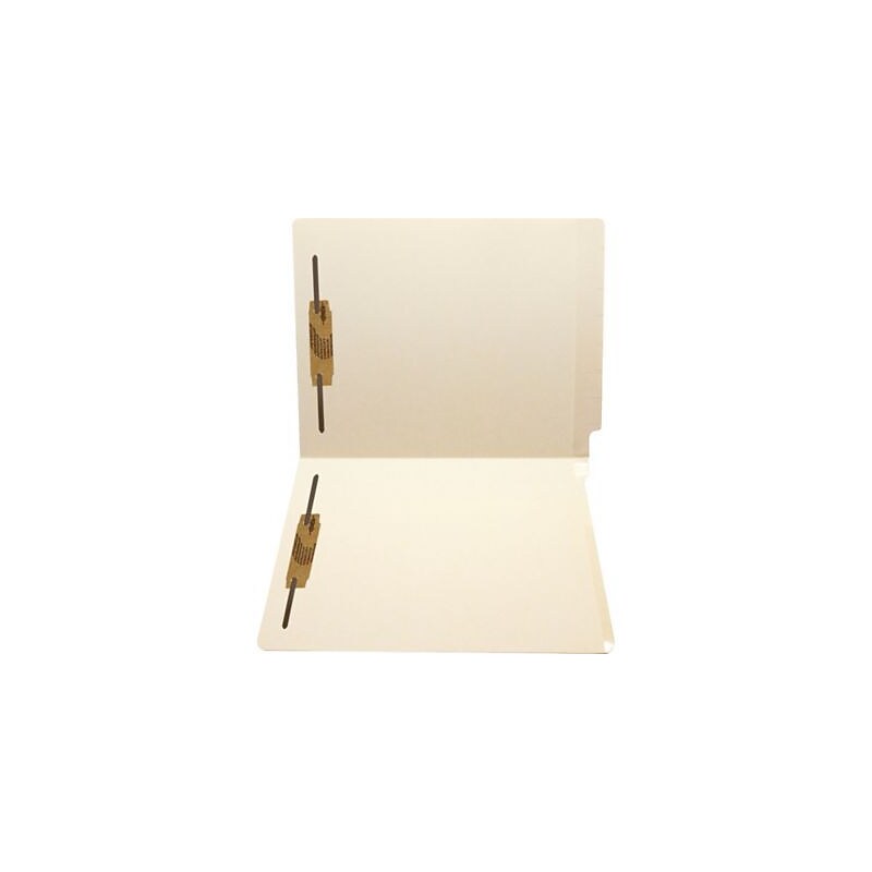 Medical Arts Press Recycled Heavy Duty Reinforced End Tab File Folder, 1/3-Cut Tab, Letter Size, Manila, 50/Box (33064) image 1