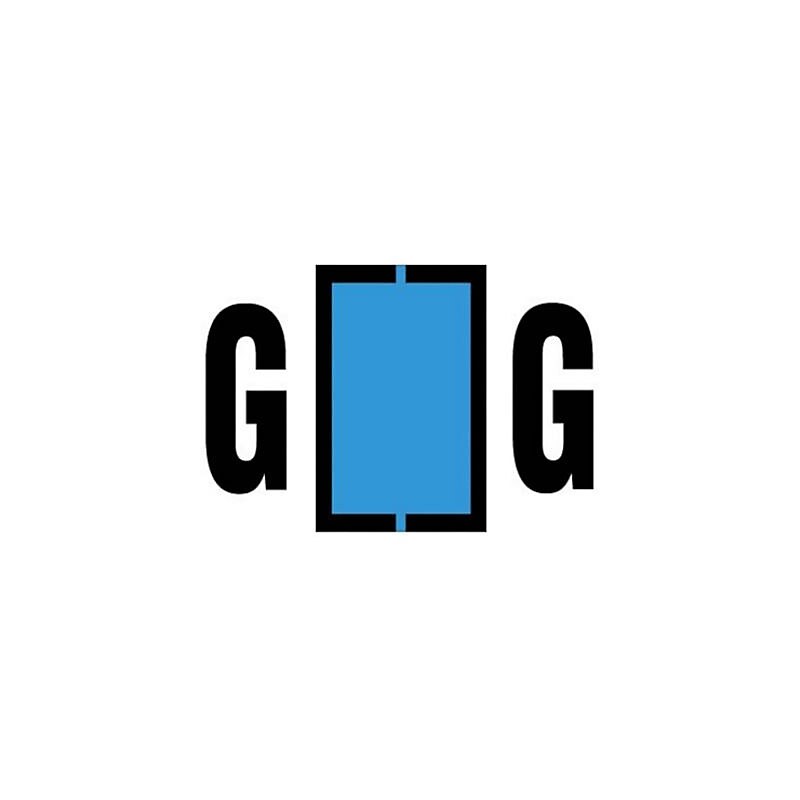 Medical Arts Press Jeter "G" Inkjet File Folders Labels, 15/16"H x 1 5/8"W, Blue, 500/Roll (33616) image 1