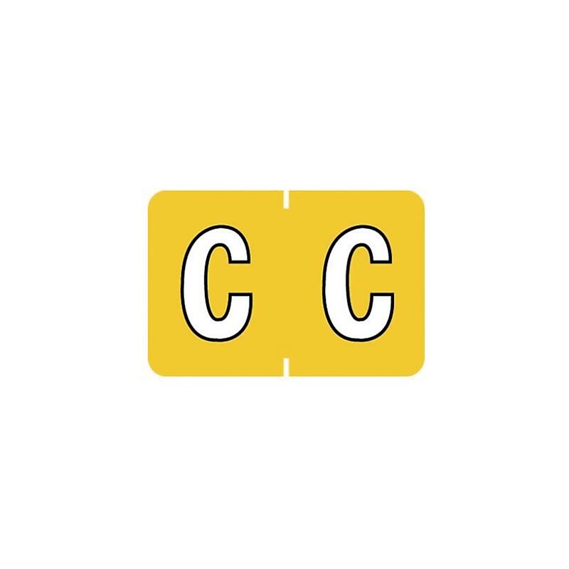 Medical Arts Press® Barkley® & Sycom® Compatible Alpha Roll Style Labels, "C" image 1