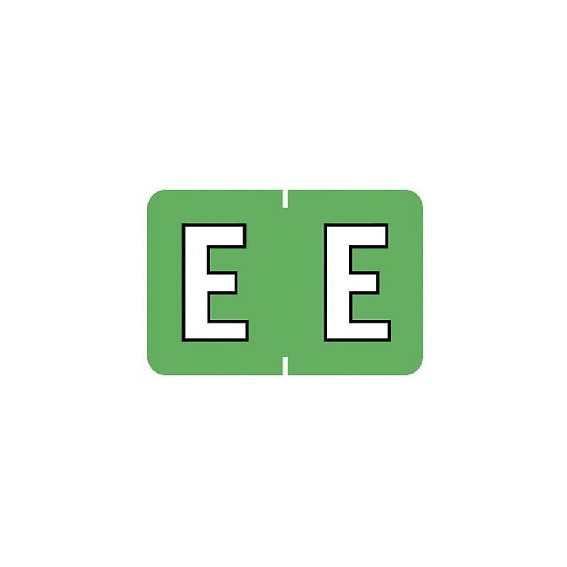 Medical Arts Press® Barkley® & Sycom® Compatible Alpha Roll Style Labels, "E" image 1