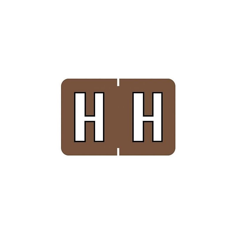 Medical Arts Press® Barkley® & Sycom® Compatible Alpha Roll Style Labels, "H" image 1