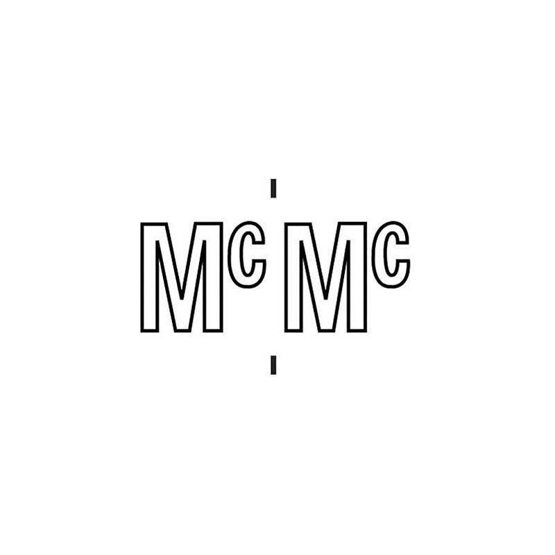 Medical Arts Press® Barkley® & Sycom® Compatible Alpha Sheet Style Labels, "Mc" image 1