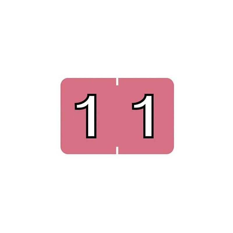 Medical Arts Press® Barkley® & Sycom® Compatible Numeric Roll Labels, "1" image 1