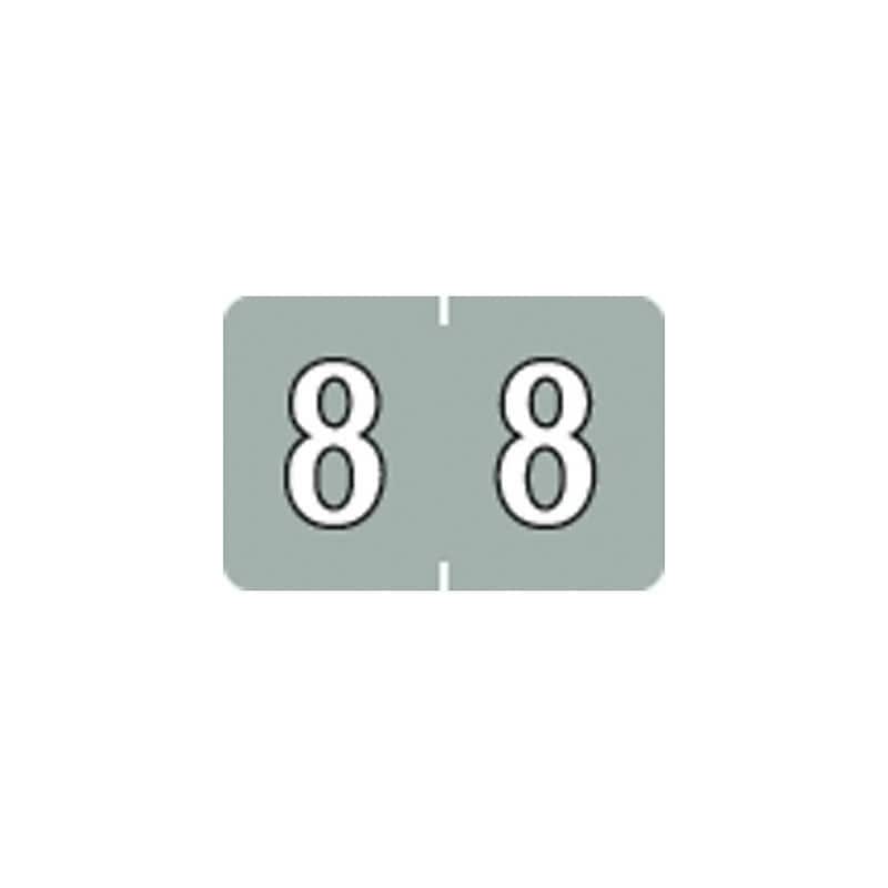 Medical Arts Press® Barkley® & Sycom® Compatible Numeric Roll Labels, "8" image 1