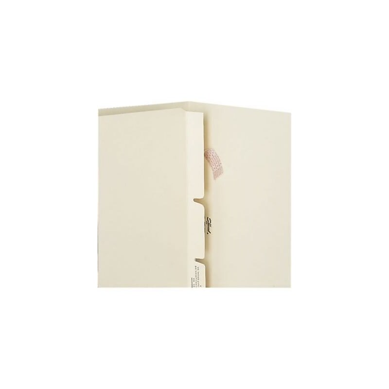 Medical Arts Press® File Folder Dividers, Standard Side-Flap with 2" Fastener on Top, 100/Box (52411) image 1