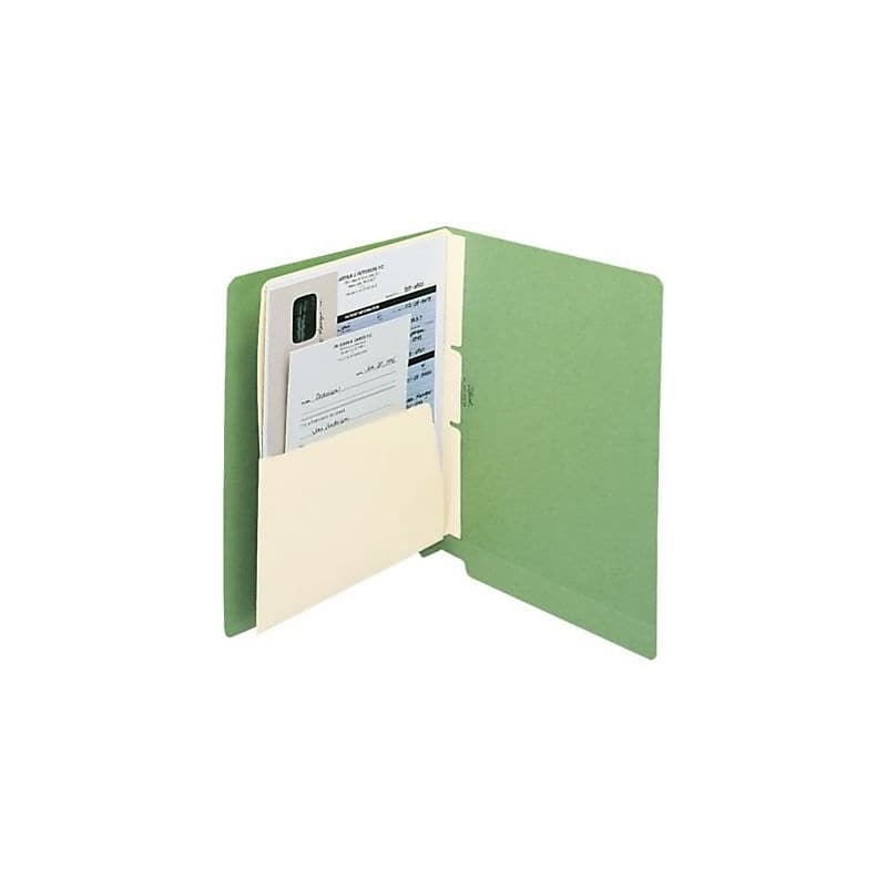 Medical Arts Press® File Folder Dividers, Side-Flap with Pockets image 1