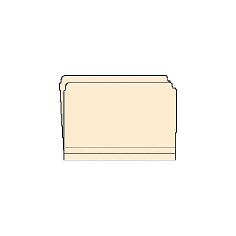 Medical Arts Press File Folder, Straight Cut, Letter Size, Manila, 50/Box (52326) image 1