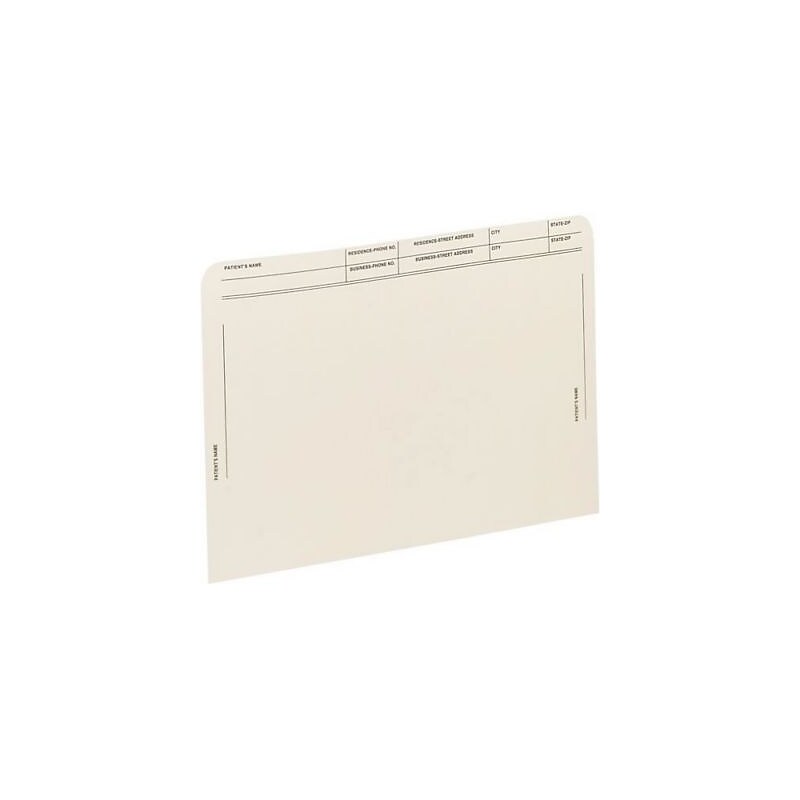 Medical Arts Press®  File Pocket, Letter Size, Manila, 50/Box (59547MN) image 1