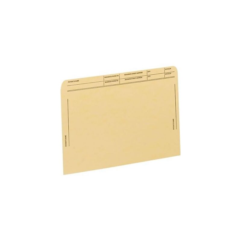 Medical Arts Press®  File Pocket, Letter Size, Tan, 50/Box (NB-10751) image 1