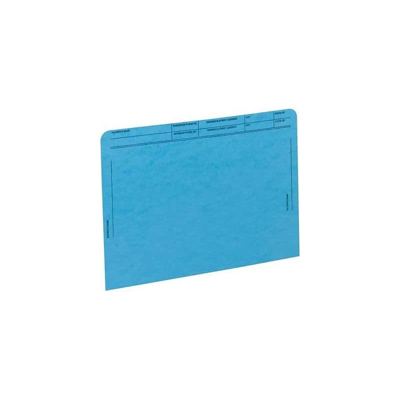 Medical Arts Press®  File Pocket, Letter Size, Dark Blue, 50/Box (59547BL) image 1