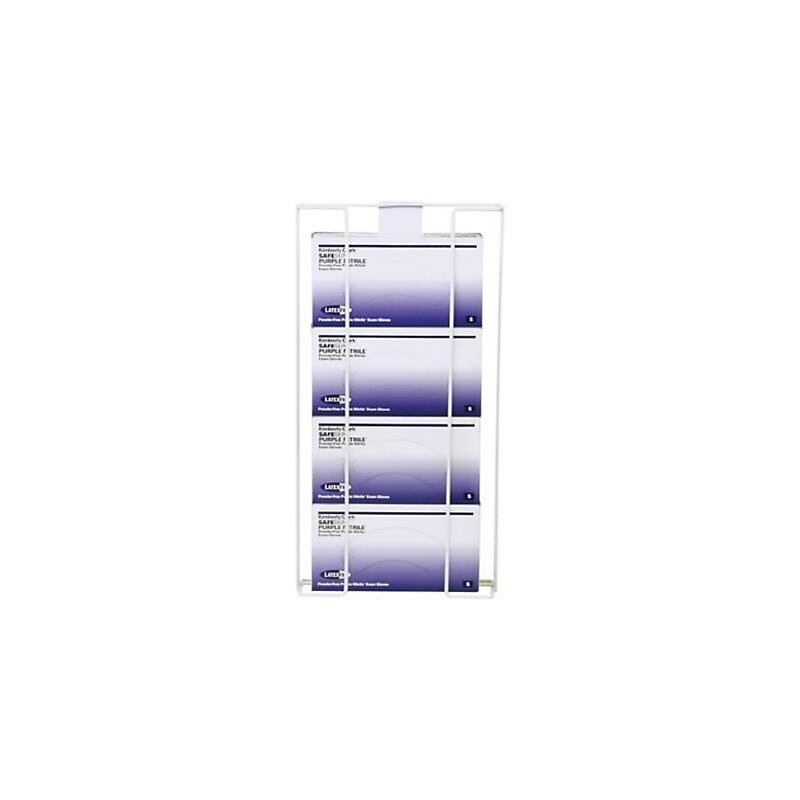 Unimed Quadruple Horizontal Wire Glove Dispenser (BHQH004060) image 1