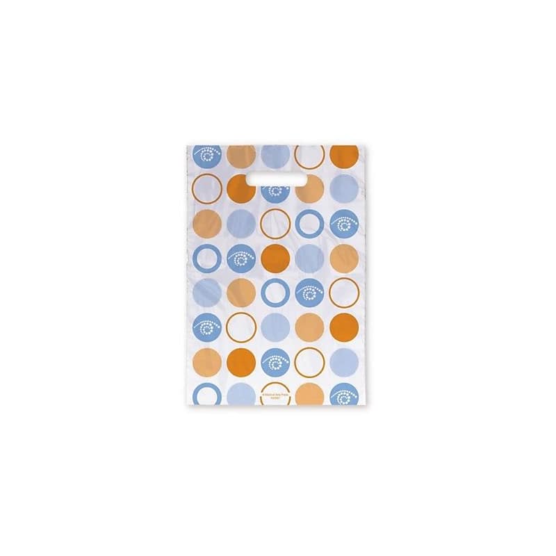 Medical Arts Press® Eye Care Scatter Print Bags, 9" x 13", Circle Eyes (30561) image 1