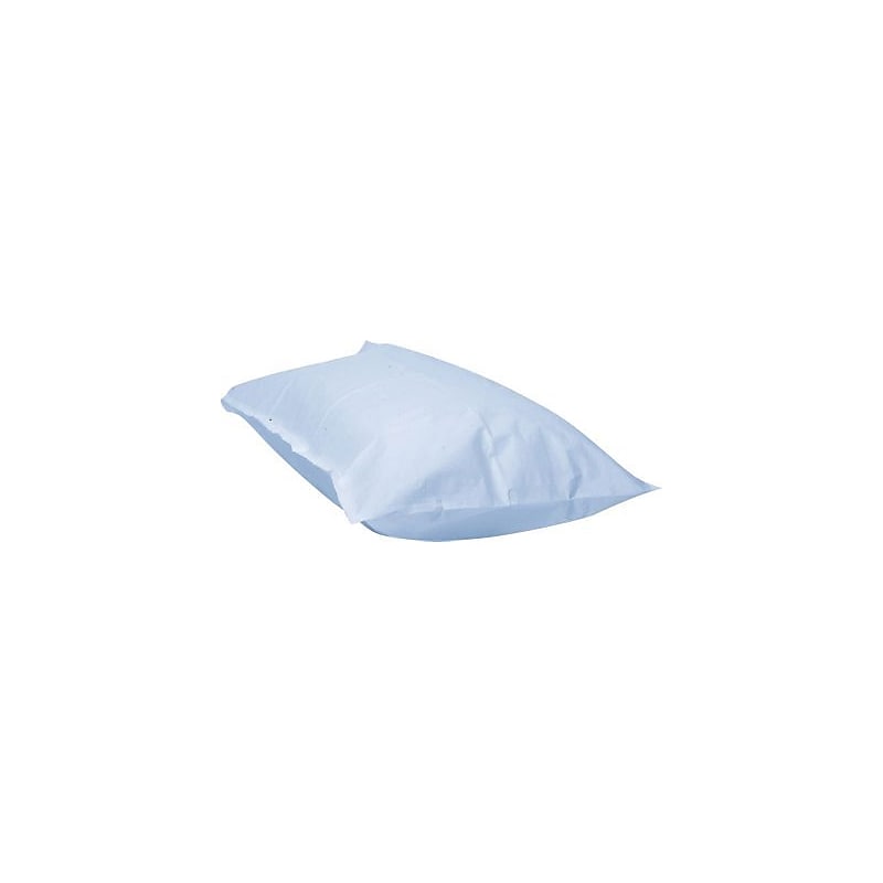Medical Arts Press Disposable Pillowcases, 11.75"W x 30"L, Blue, 100/Carton (703M) image 1