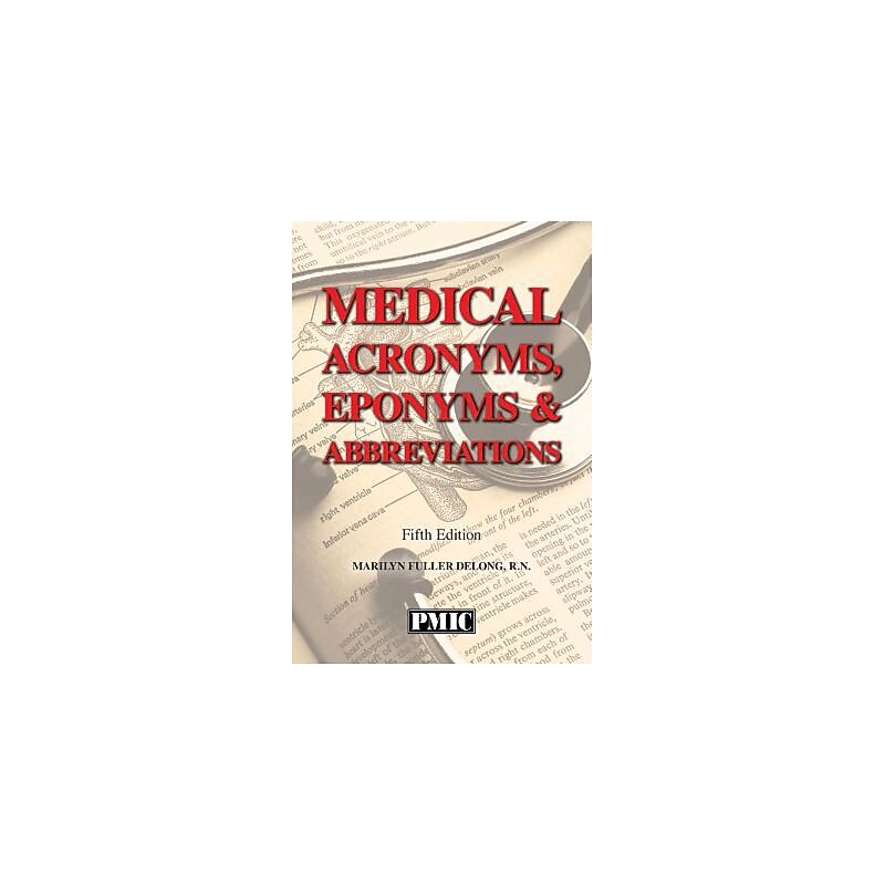 PMIC 2015 Medical Acronyms, Eponyms and Abbreviations, 5th Edition image 1