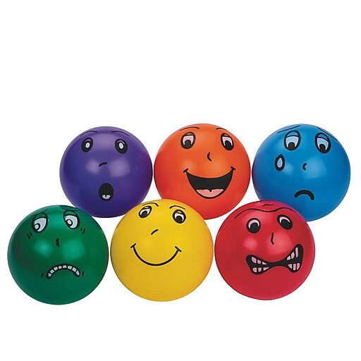S&S Worldwide Smedley Vinyl Balls, 6/Set at Staples